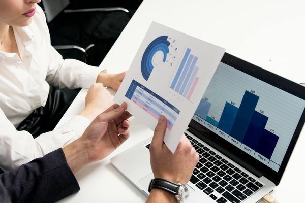 Financial team collaboration